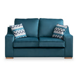 Dover Velvet Fabric 2 Seater Sofa Bed from Roseland Furniture