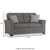 Cheswick-2-seater-sofa-grey from Roseland Furniture