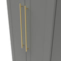 Bramham Grey 2 Door Wardrobe