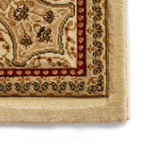 Holden Red Cream Oriental Stain Resistant Rug