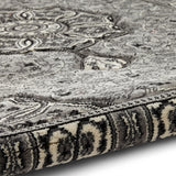 Holden Silver Oriental Stain Resistant Rug