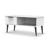 Asher White 1 Drawer Coffee Table from Roseland Furniture