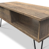 Moreno Rustic Oak 1 Drawer Coffee Table by Roseland Furniture