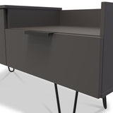 Moreno Graphite Grey TV Console Unit from Roseland Furniture