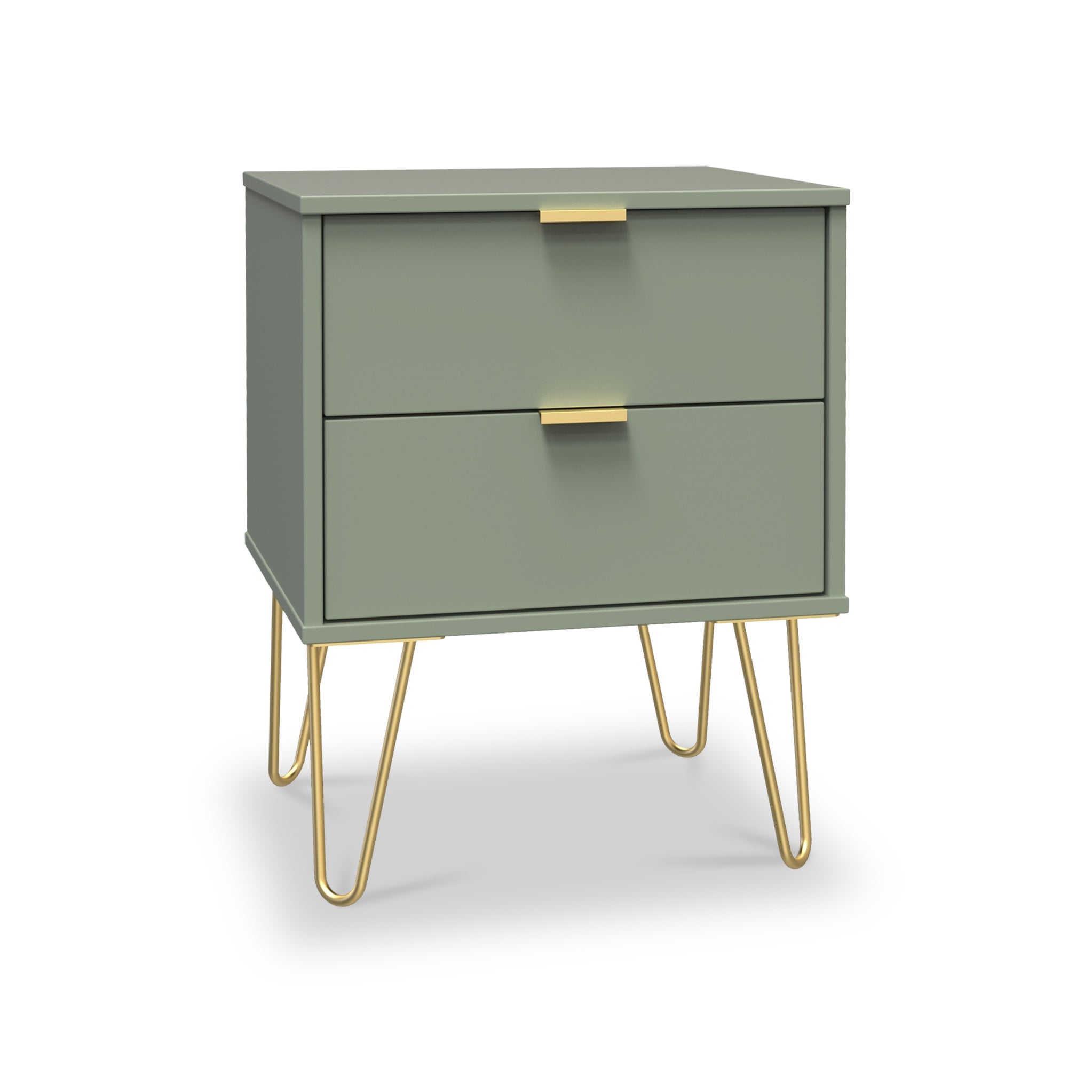 Emily 2 drawer deals nightstand