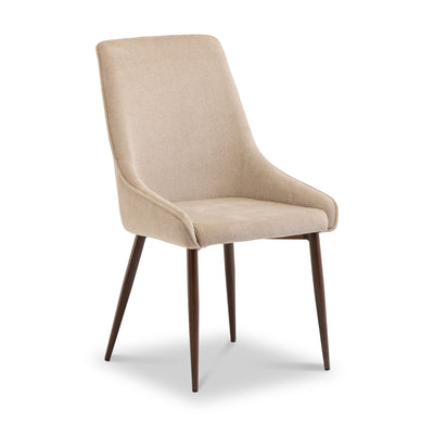 Elias Soft Touch Fabric Dining Chair