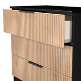 Jago-Slatted-Effect-3-Drawer-Chest-from Roseland Furniture