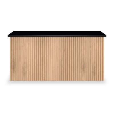 Jago Slatted Effect Blanket Box