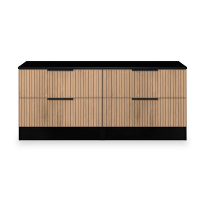 Jago Slatted Effect 4 Drawer Bed Box