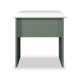 Jago-slatted-effect-stool-green from Roseland Furniture