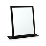 Jago-slatted-effect-small-mirror-black from Roseland Furniture