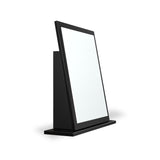 Jago-slatted-effect-small-mirror-black from Roseland Furniture