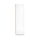 Jago-slatted-effect-2door-2dr-mirror-wardrobe-white from Roseland Furniture