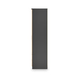 Jago-tall-2-door-2-drawer-wardrobe-black from Roseland Furniture