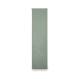 Jago-tall-2-door-2-draw-mirrored-wardrobe-green from Roseland Furniture