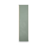 Jago-tall-2-door-mirrored-wardrobe-green from Roseland Furniture