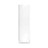 Jago-tall-3-door-mirrored-wardrobe-white from Roseland Furniture