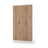 Jago-tall-3-door-wardrobe-white from Roseland Furniture