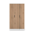 Jago-tall-3-door-wardrobe-white from Roseland Furniture