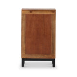 Loric Parquet Mango Wood Mini Sideboard