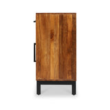 Loric Parquet Mango Wood Large Sideboard