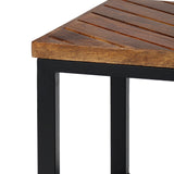 Loric Parquet Mango Wood Coffee Table