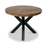 Carrow Mango 150cm Round Dining Table from Roseland Furniture