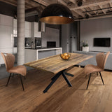 Carrow 200cm Mango Wood Dining Table for dining room