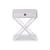 Abel 1 Drawer Bedside Table by Roseland Furniture