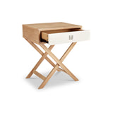 Abel 1 Drawer Bedside Table by Roseland Furniture