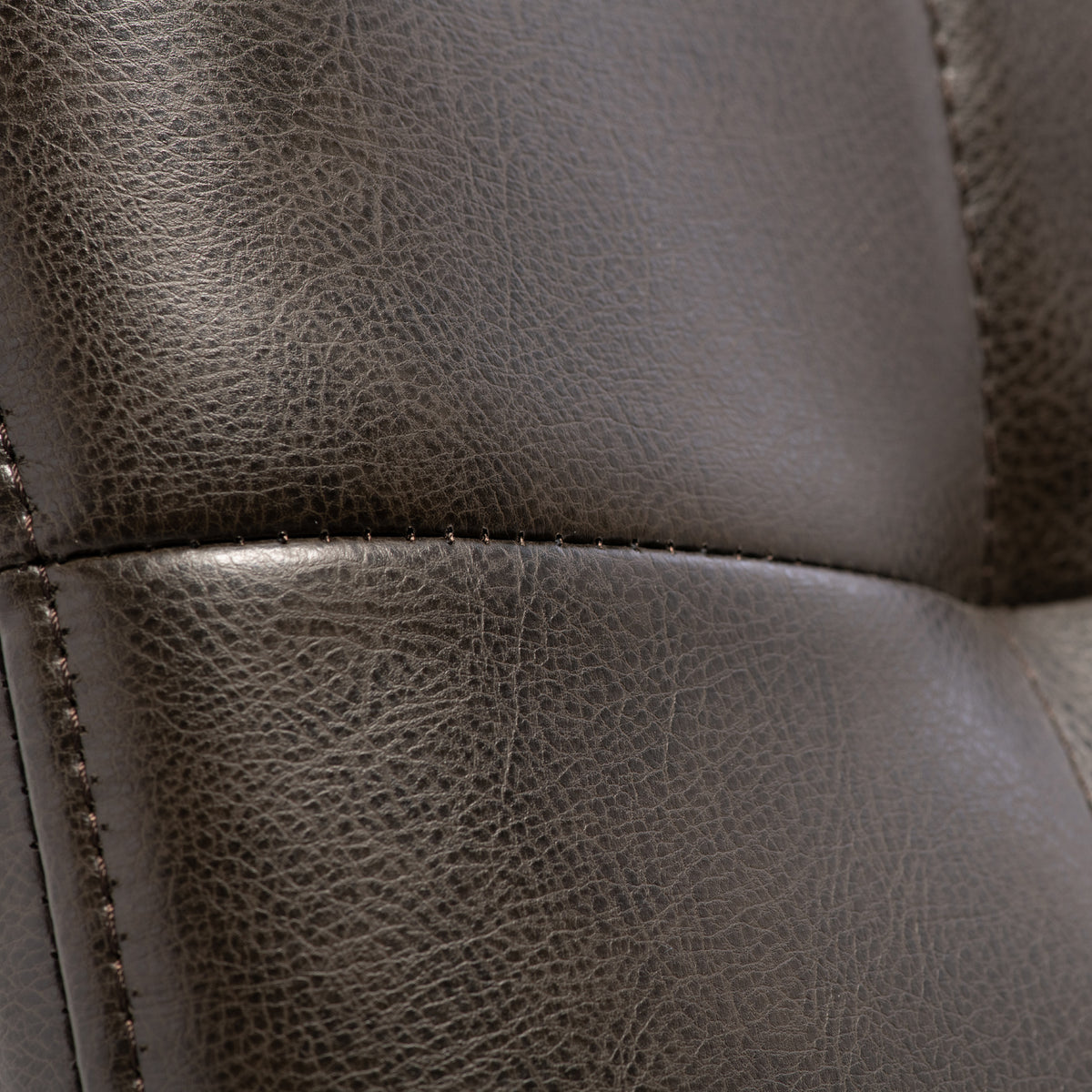 Johan-Faux-Leather-Panelled-Back-Dining-Chair-Brown from Roseland Furniture