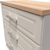 Talland Taupe 3 Drawer Chest by Roseland Furniture