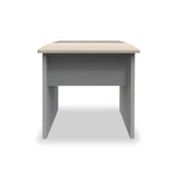 Talland Grey Stool by Roseland Furniture