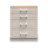 Talland Ash 4 Drawer Deep Chest by Roseland Furniture