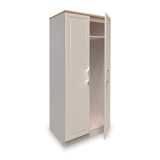 Talland Ash 2 Door Wardrobe by Roseland Furniture