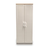 Talland Ash 2 Door Wardrobe by Roseland Furniture