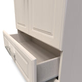 Talland Ash 2 Door 2 Drawer Wardrobe by Roseland Furniture