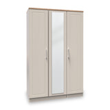 Talland Ash Triple Wardrobe by Roseland Furniture