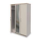 Talland Ash Triple Wardrobe by Roseland Furniture