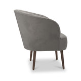 Hartwell-velvet-accent-chair-asphalt from Roseland Furniture