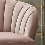 Hartwell-velvet-accent-chair-blush from Roseland Furniture