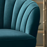 Hartwell-velvet-accent-chair-pacific from Roseland Furniture