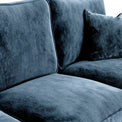 Arthur Navy Blue Corner Sofa from Roseland Furniture