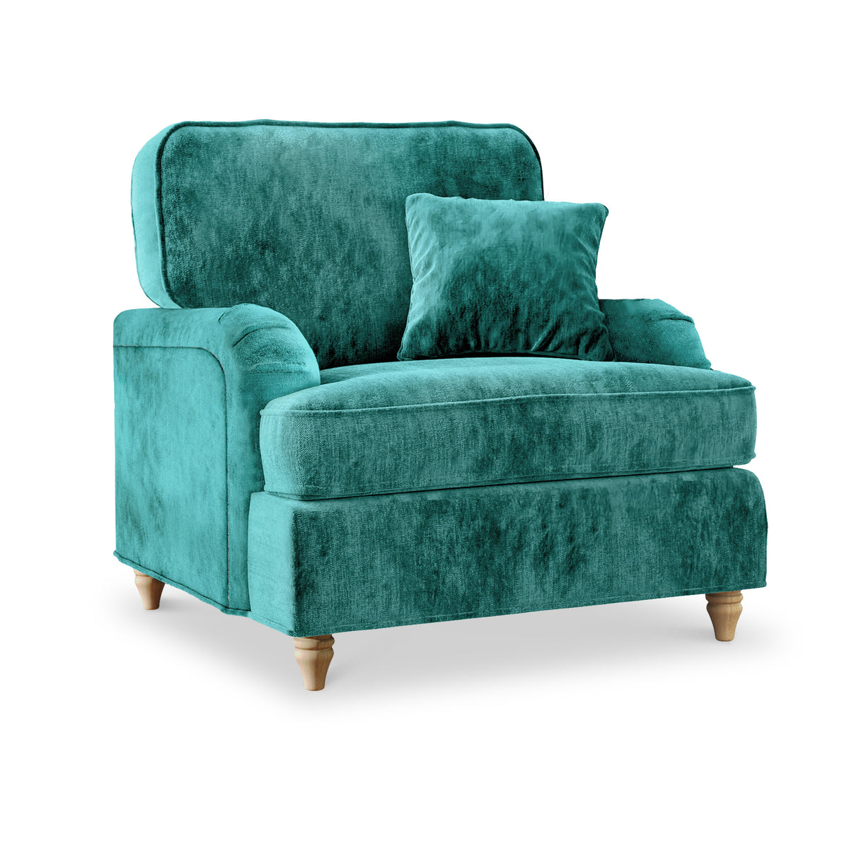 Arthur Emerald Green Armchair from Roseland Furniture