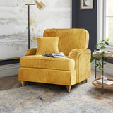 Arthur Gold Armchair from Roseland Furniture