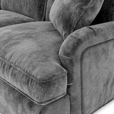 Arthur Charcoal 3 Seater Sofa from Roseland Furniture