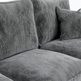 Arthur Charcoal Armchair from Roseland Furniture