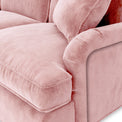 Arthur Blush Pink Large Corner Sofa from Roseland Furniture