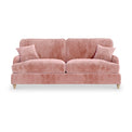 Arthur Blush Pink 4 Seater Sofa from Roseland Furniture