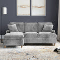 Arthur Ice Grey LH Chaise Sofa from Roseland Furniture